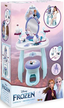 Smoby Disney Frozen Kraina Lodu Toaletka 2W1 + 10 Akcesoriów - zdjęcie 2