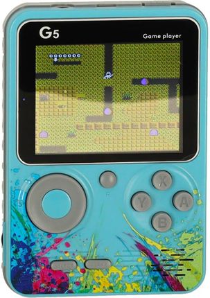 G5 Mini przenośna retro Niebieska KX3369_1 - zdjęcie 4