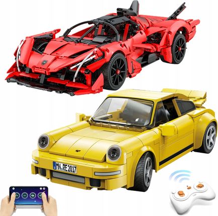 Cada Klocki Auto Sportowe Ape Supercar Zdalnie Sterowany Ruf Ctr 2045El. - zdjęcie 3