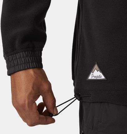 Męski Polar Helly Hansen YU 1/2 Zip Fleece 53779_991 – Czarny - zdjęcie 2