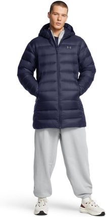 Kurtka męska Under Armour Legend Down Parka Rozmiar: XL / Kolor: niebieski - zdjęcie 2