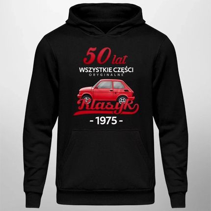 50 Lat Wszystkie części oryginalne Klasyk od 1975 - męska bluza na prezent - zdjęcie 2