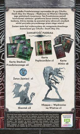 Portal Games Cthulhu Death May Die Ithaqua Wędrowiec na Wietrze - zdjęcie 3