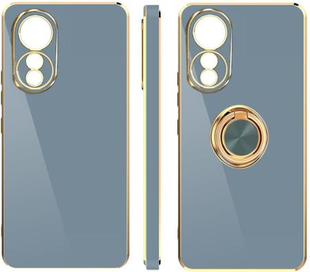 Etui Glamour Ring Do Oppo A78 5G Szkło - zdjęcie 3