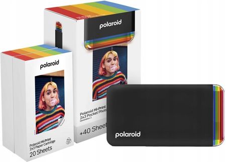 Polaroid Hi-Print Gen 2 E-box Czarny + Wkłady (127172) - zdjęcie 2