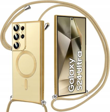 Etui Case Do Samsung Galaxy S24 Ultra Magsafe Ze Sznurkiem Smyczą - zdjęcie 3