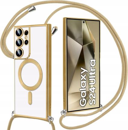 Etui Case Do Samsung Galaxy S24 Ultra Magsafe Ze Sznurkiem Smyczą - zdjęcie 4