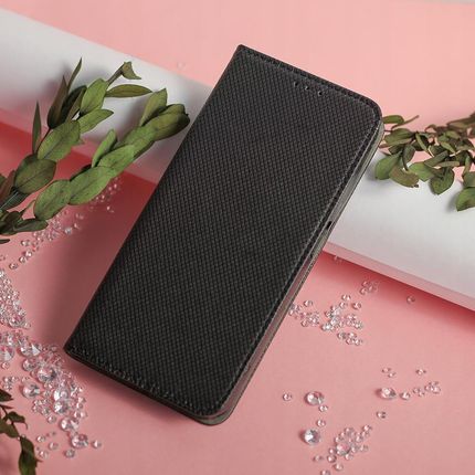 Etui Smart Magnet Do Motorola Edge 50 Neo Czarny - zdjęcie 2