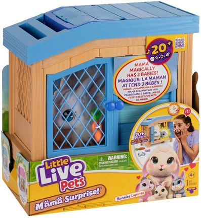 Little Live Pets Mama Surprise Bunny Playset - zdjęcie 3
