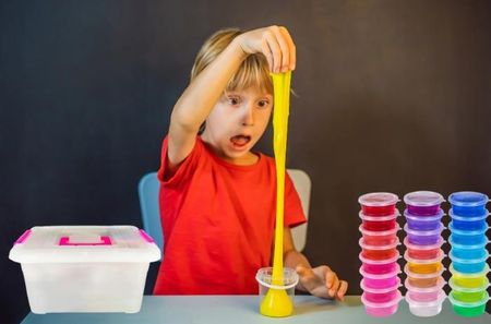 Regmag Laboratorium Slime Duży Zestaw Dla Dzieci Gluty Akcesoria Ozdoby 71W1 Zd-07 - zdjęcie 5