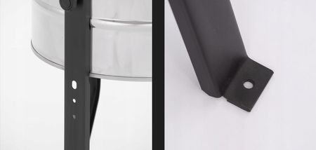 Łysoń Miodarka Diagonalna 2 Ramkowa Ø400Mm Wirówka Ręczna Napęd Plastikowy Basic - zdjęcie 4