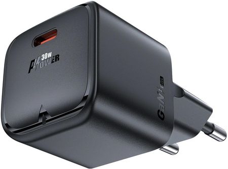 Acefast A77 Mini Pd 30W Gan Usb C Czarna - zdjęcie 2