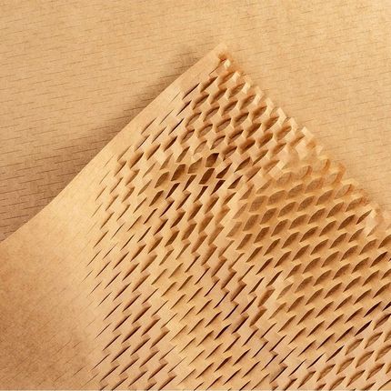 Kraft Papier Pakowy Nacinany Do Paczek Prezentów Eko 30X25 100szt. Arkusze - zdjęcie 4