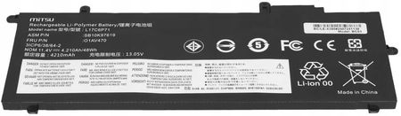 Mitsu Bateria L17C6P71 do Lenovo ThinkPad A285, X280 - zdjęcie 2