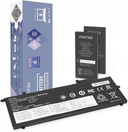 Mitsu Bateria L17C6P71 do Lenovo ThinkPad A285, X280 - zdjęcie 6