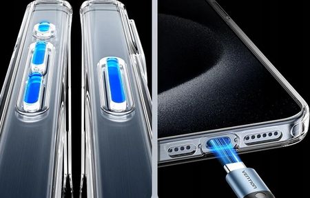 Vention Magnetyczne Etui Plecki Na Telefon Iphone 15 Plus Case Magsafe N52 - zdjęcie 3