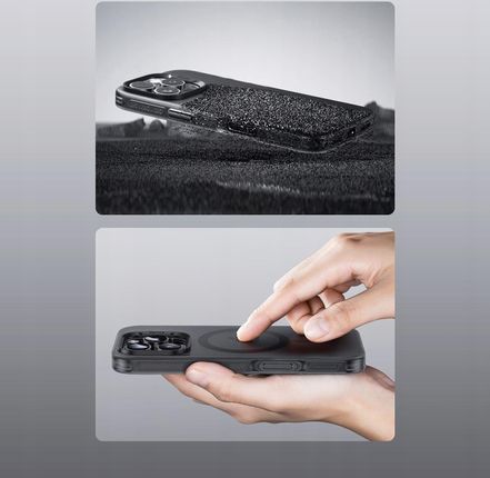 Benks Etui Magnetic Lucid Armor Do Iphone 16 Pro Czarny - zdjęcie 3