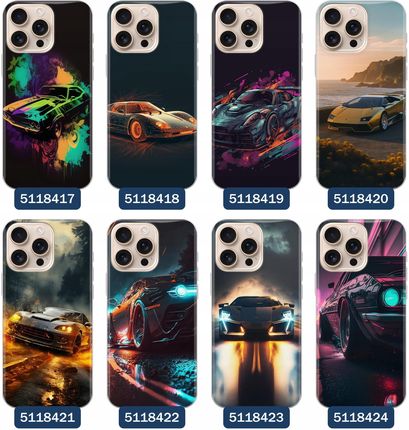 Superetui Etui Do Iphone 16 Pro Max Auta Samochody Wyścigi Motor - zdjęcie 2