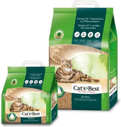 Jrs Cat'S Best Sensitive Żwirek Drewniany 8L 2,9Kg - zdjęcie 2