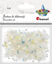 Zdjęcie Zestaw Perełki Cekiny Białe 14G Mix - Małomice