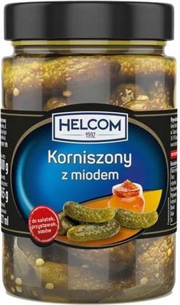 Helcom Ogórki Korniszony Z Miodem 327ml - zdjęcie 3