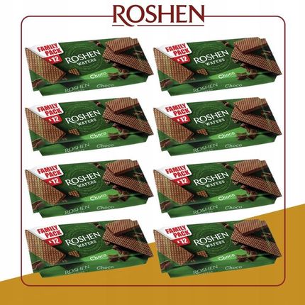Roshen Pakiet Wafle Choco Kakaowe 8X216g - zdjęcie 5
