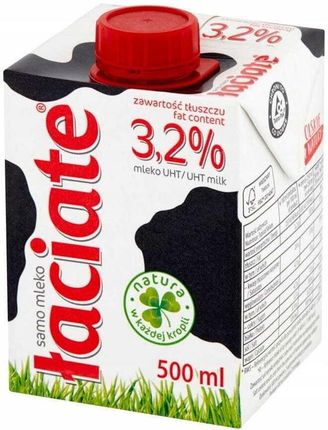 Łaciate 10X Mleko Uht 3.2% 0.5l - zdjęcie 3