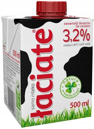 Łaciate 10X Mleko Uht 3.2% 0.5l - zdjęcie 2