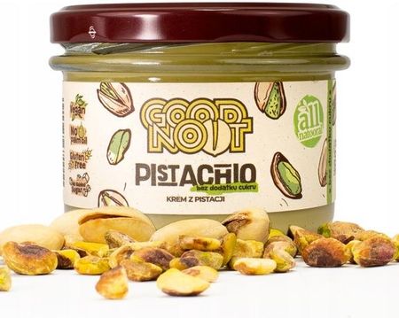 Good Noot Krem Pistacje Pistacjowy Bez Cukru Do Smarowania Na Kanapkę 200g - zdjęcie 2
