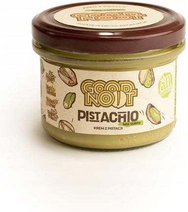 Good Noot Krem Pistacje Pistacjowy Bez Cukru Do Smarowania Na Kanapkę 200g - zdjęcie 4