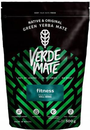Verde Mate Yerba Green Fitness 500g Z Ziołami - zdjęcie 2