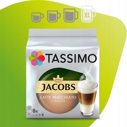 Tassimo Kapsułki Jacobs Zestaw Kawy Mleczne 56szt. 5+1 - zdjęcie 3