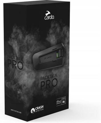 Cardo Interkom Packtalk Pro Single Czarny - zdjęcie 2