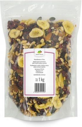 Słodkie Zdrowie Mieszanka Studencka Z Żurawiną Mix Orzechów Nasion I Bakalii 1kg - zdjęcie 2