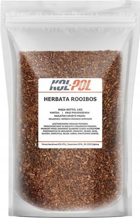Kol Pol Herbata Rooibos 1kg Superior Bez Kofeiny Naturalna - zdjęcie 3