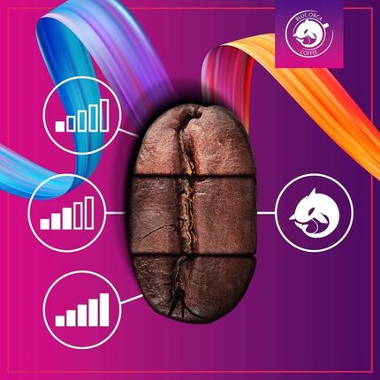 Blue Orca Coffee Ziarnista Świeżo Palona Zestaw 4X200g 100% Arabica - zdjęcie 6