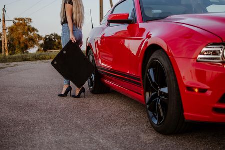 Wielganizator Czarne Ford Mustang Mk6 2014- - zdjęcie 2