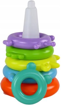 Leantoys Piramidka Dino 8 Kółek - zdjęcie 2