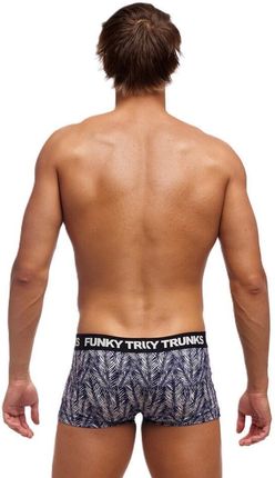 Funkita Bielizna Męska Bawełniane Funky Trunks Pressure Palm Szare - zdjęcie 2