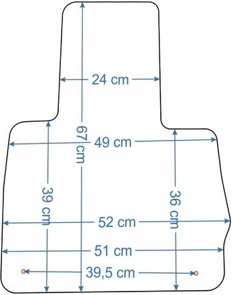 Aldos Bmw X5 E53 2000-2007R. Czarny Welurowy Kierowcy - zdjęcie 3