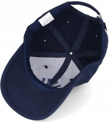 Czapka z daszkiem snapback regulowana granatowa - zdjęcie 4