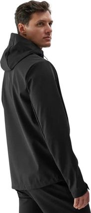 Kurtka Męska Softshell 4F M283 Czarna 4Fwaw24Tsofm283 20S - zdjęcie 4
