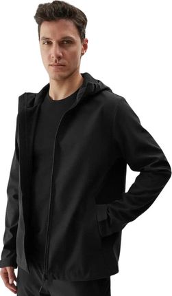 Kurtka Męska Softshell 4F M283 Czarna 4Fwaw24Tsofm283 20S - zdjęcie 5