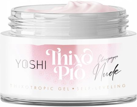 Yoshi Żel Budujący Samopoziomujący Thixo Pro Uv/Led 15ml Champagne Nude - zdjęcie 4