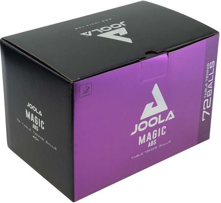 Joola Piłeczki do Tenisa Stołowego Ping Ponga JOOLA Magic ABS Zestaw 72 szt Białe - zdjęcie 3