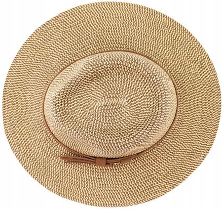 KAPELUSZ damski męski PANAMA fedora SŁOMKOWY lato ELEGANCKI - zdjęcie 5