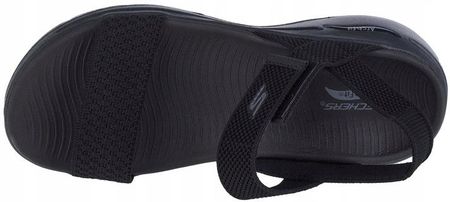 Damskie sandały Skechers Go Walk Arch Fit Sandal - Polished 140264-BBK r.36 - zdjęcie 6