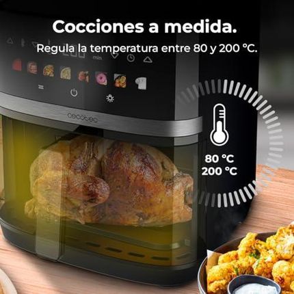 Cecotec Cecofry&Grill Duoheat 8000 Czarny - zdjęcie 2