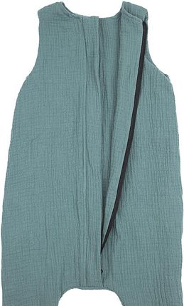 Makaszka Śpiworek Z Nogawkami Muślin Light Mineral Blue - zdjęcie 3