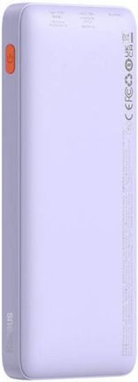Powerbank Baseus Airpow 10000mAh 20W - fioletowy - zdjęcie 6